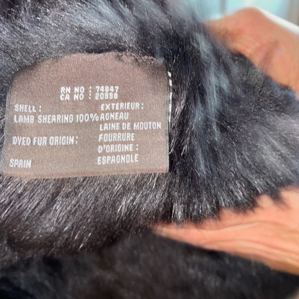 Andrew Marc Lamb Shearling Coat - Picture 8 of 9